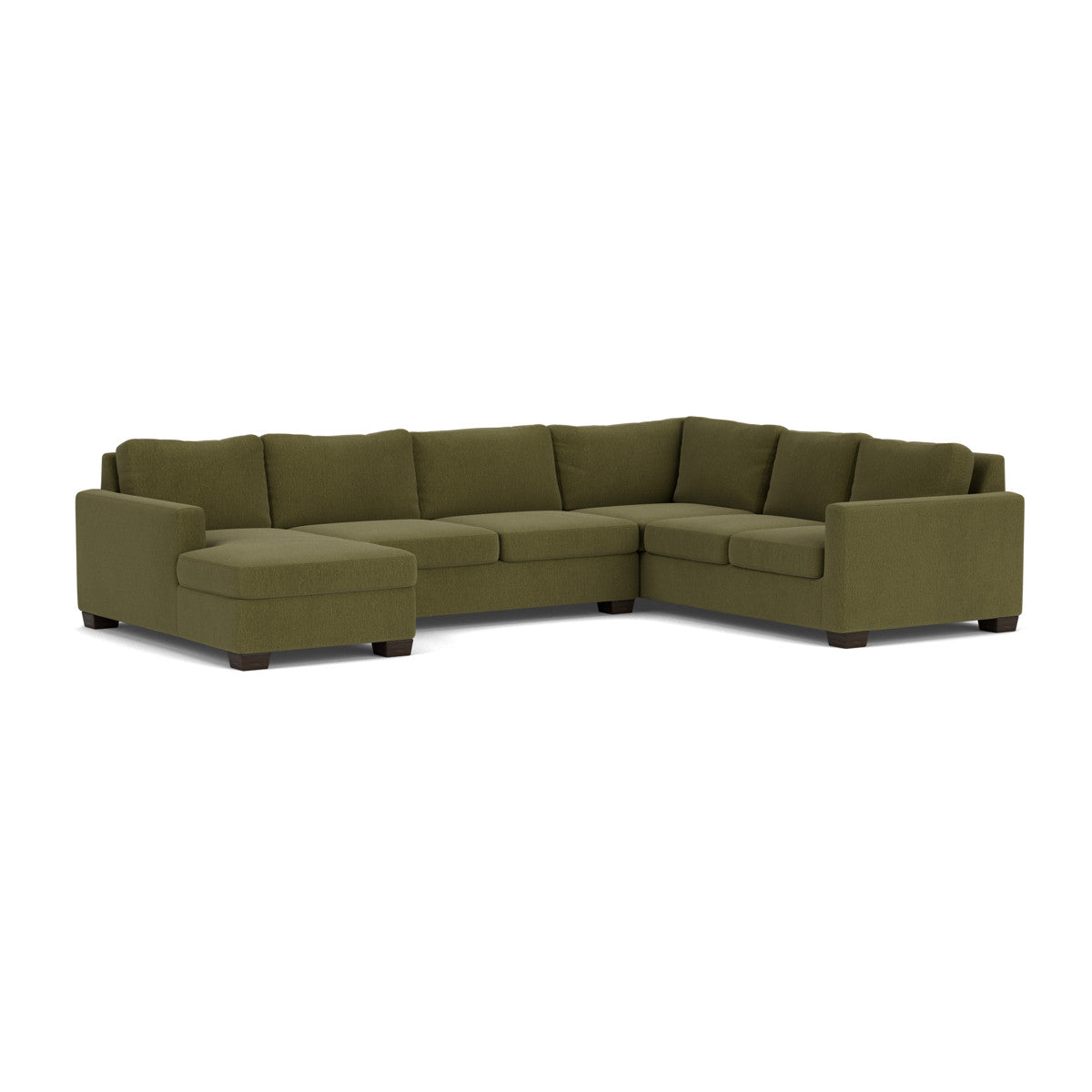 Track 141" Corner Sectionals w. Left Chaise - Amigo II Garden