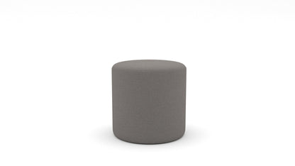 Ari 18" Round Ottoman - Peyton Slate