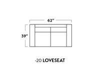 Track 62" Loveseat -