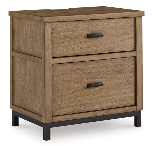 Thomas Two Drawer Nightstand -