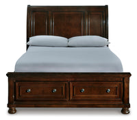 Porter Sleigh Storage Bed - King