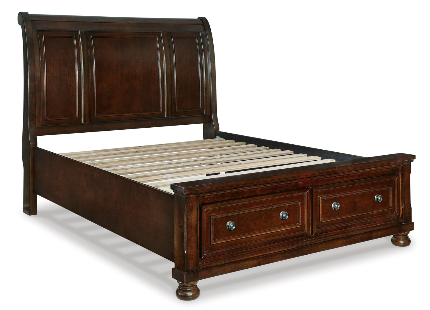 Porter Sleigh Storage Bed - King