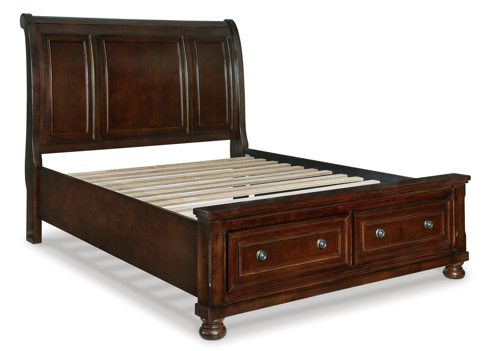 Porter Sleigh Storage Bed - King