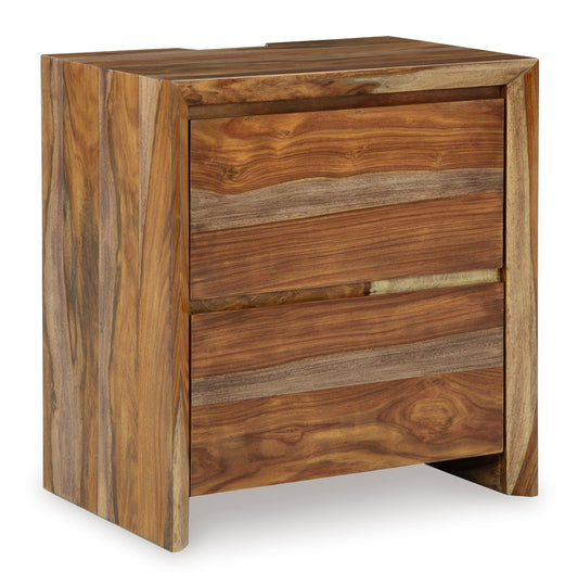 Dahlia Two Drawer Nightstand -