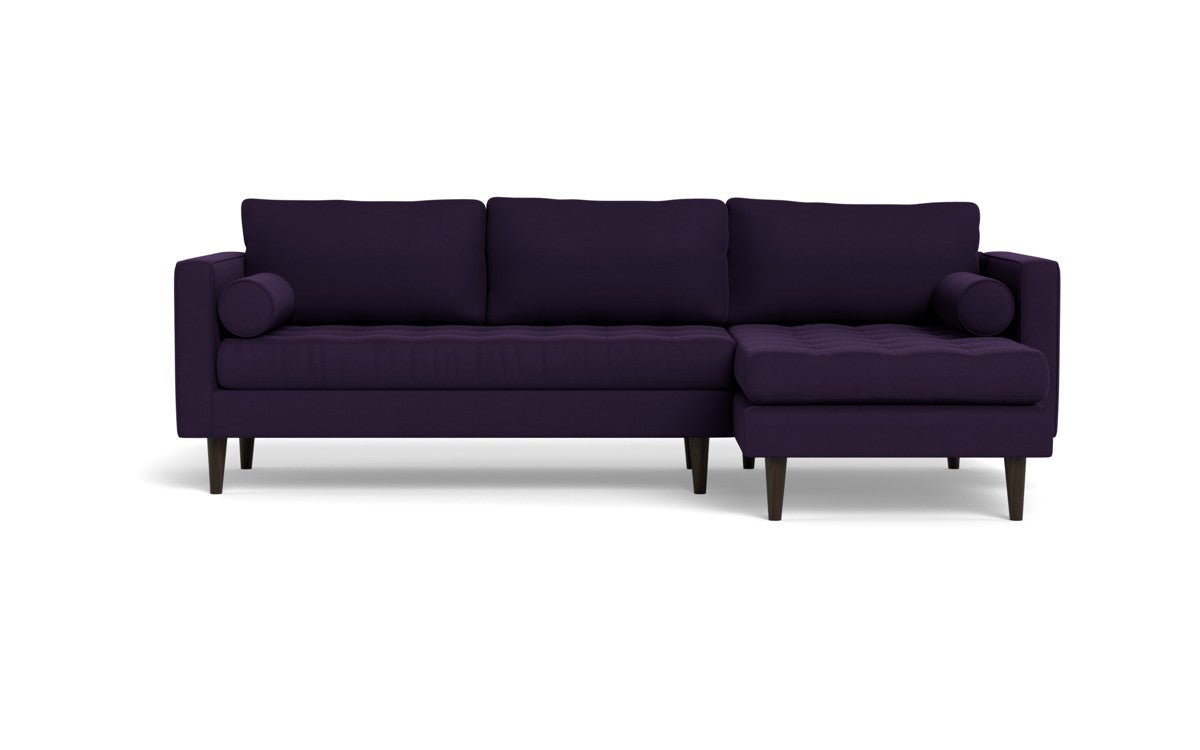 Ladybird 102" Right Chaise Sectional - Superb Amethyst