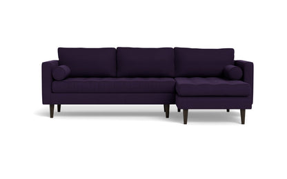Ladybird 102" Right Chaise Sectional - Superb Amethyst