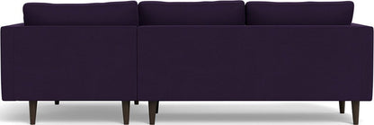 Ladybird 102" Right Chaise Sectional - Superb Amethyst