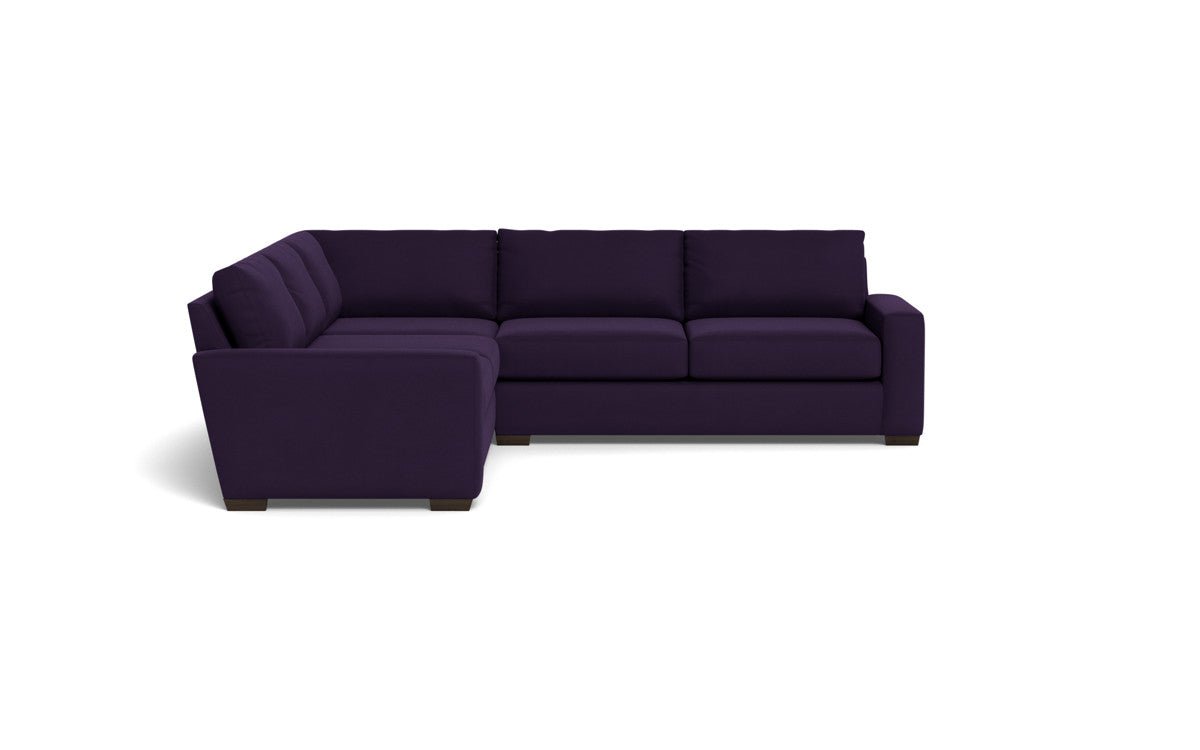 Mas Mesa 127" Deep Corner Sectional - Superb Amethyst
