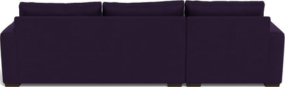 Mesa 123" Left Chaise Sectional - Superb Amethyst