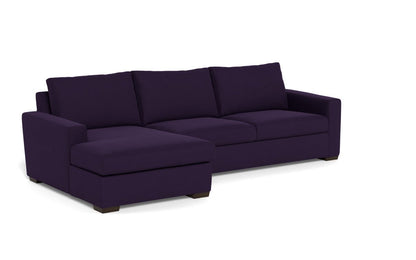 Mesa 123" Left Chaise Sectional - Superb Amethyst