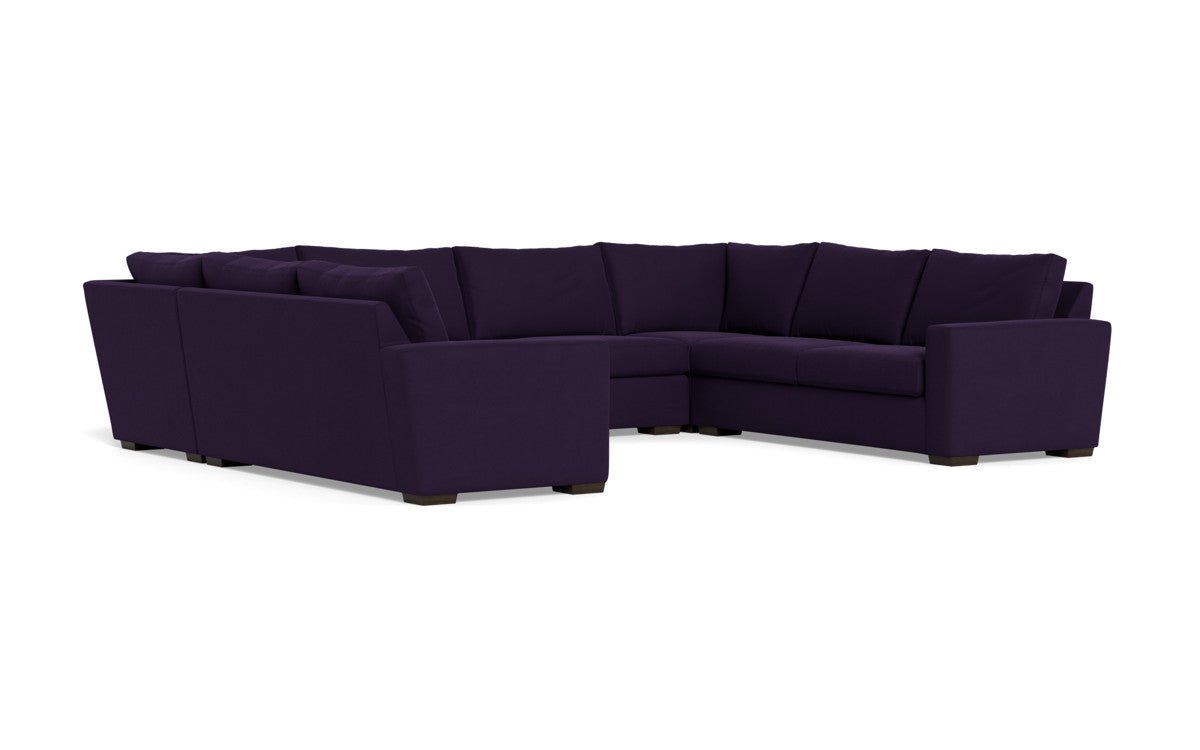 Mesa 154" Condo U Sectional - Superb Amethyst