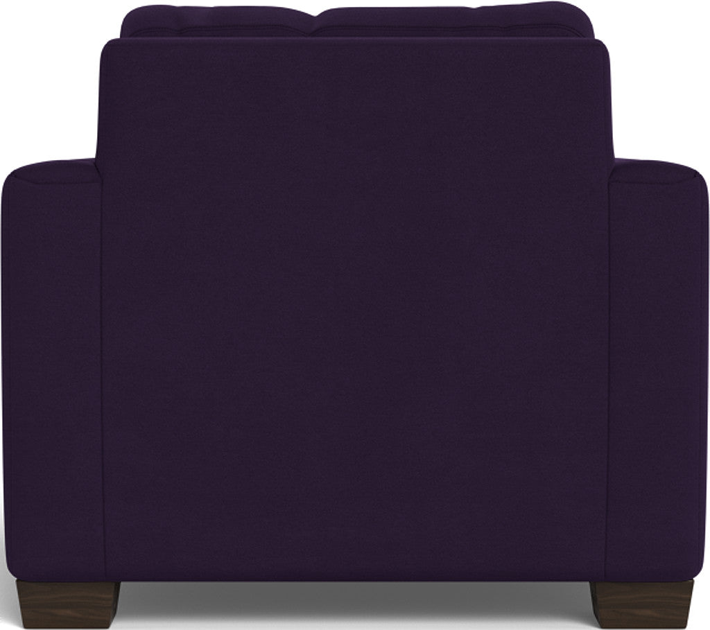 Track 36" Arm Chair - Superb Amethyst
