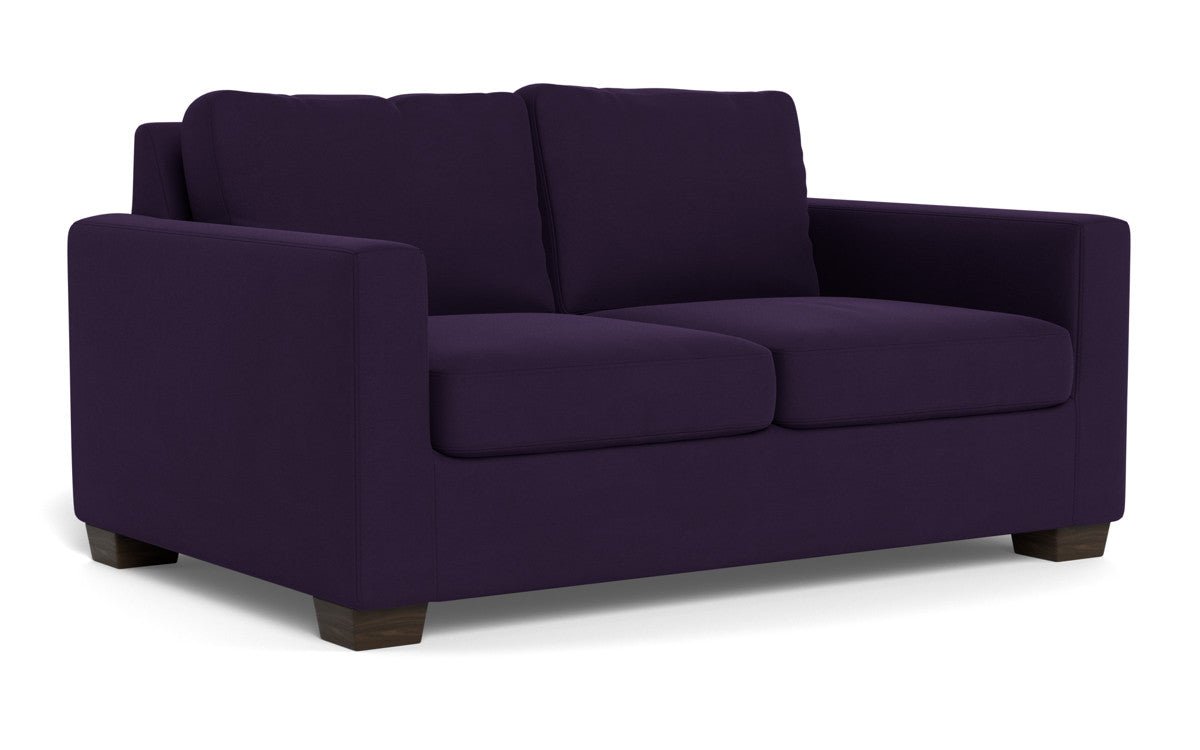 Track 62" Twin Sleeper Loveseat - Superb Amethyst