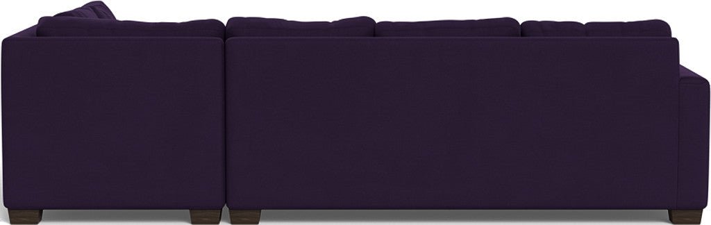 Track 121" Right Chaise Sleeper Sectional - Superb Amethyst