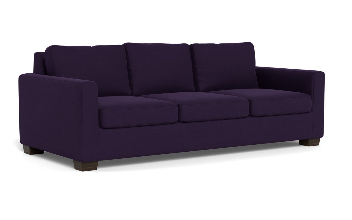 Track 87" Queen Sleeper Sofa - Superb Amethyst