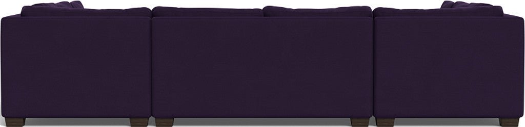 Track 141" Corner Sofa U Sectional - Superb Amethyst