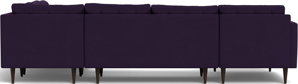 Wallace 130" Corner Sectionals w. Left Chaise - Superb Amethyst