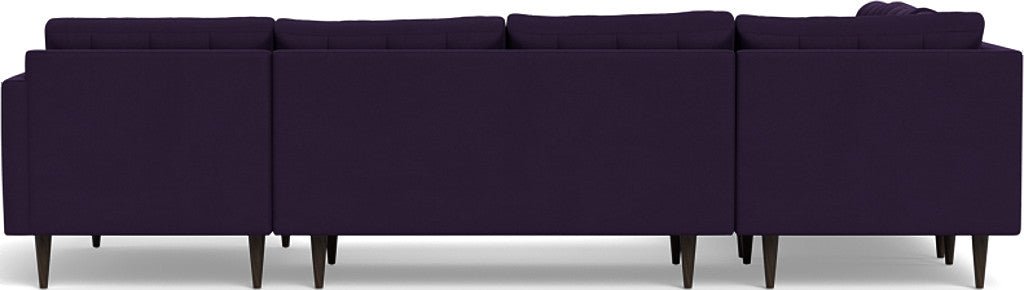 Wallace 130" Corner Sectionals w. Right Chaise - Superb Amethyst