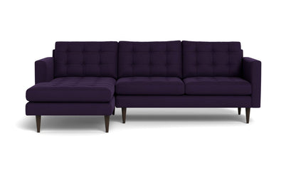 Wallace 98" Left Chaise Sectional - Superb Amethyst
