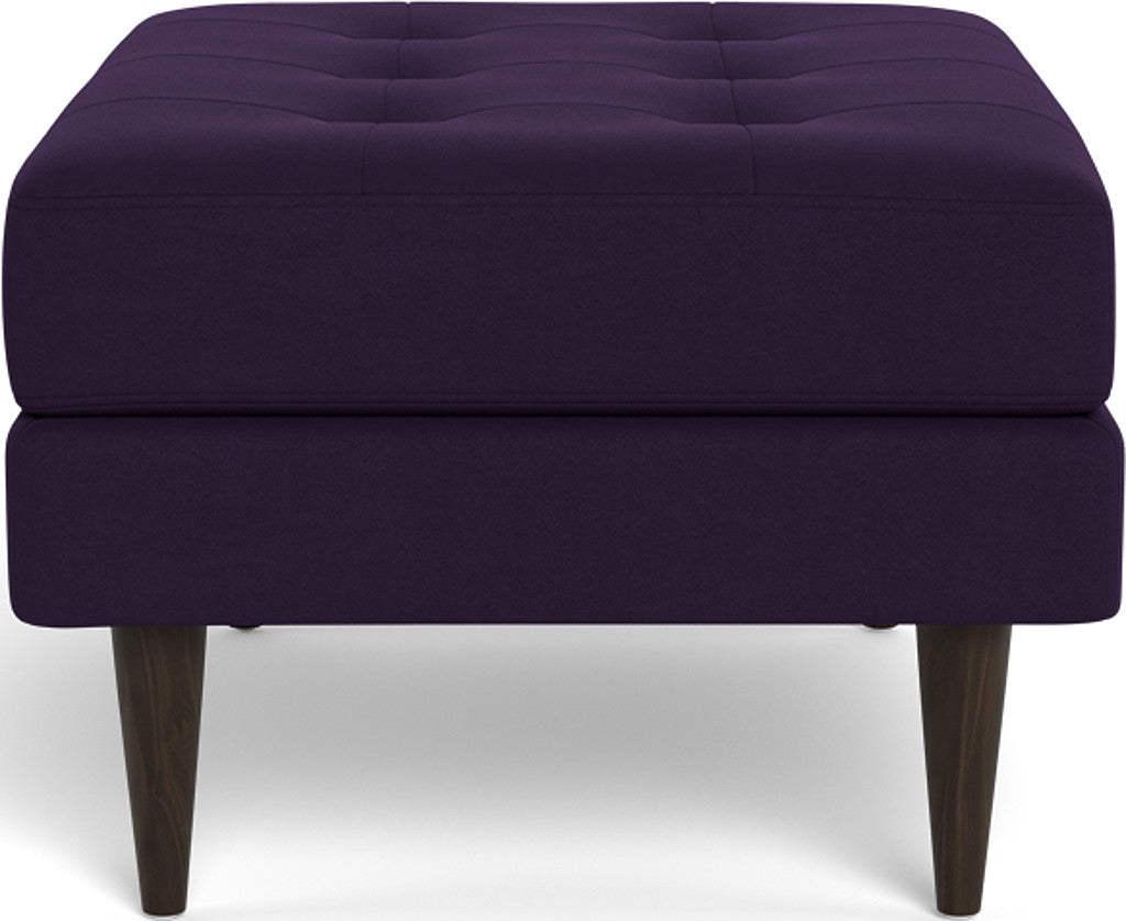 Wallace Ottoman - Superb Amethyst