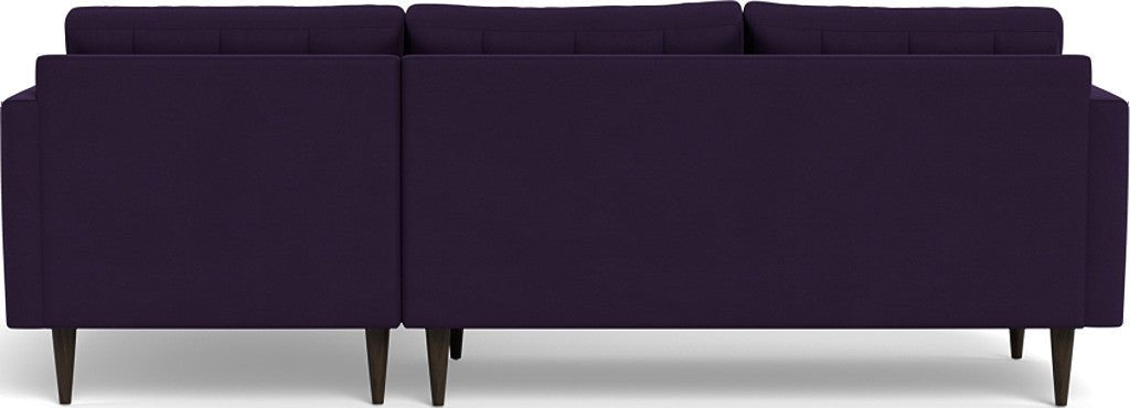 Wallace 98" Right Chaise Sectional - Superb Amethyst
