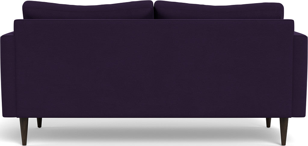 Wallace 74" Untufted Apartment Sofa - Superb Amethyst