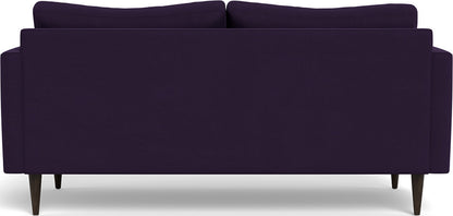 Wallace 74" Untufted Apartment Sofa - Superb Amethyst