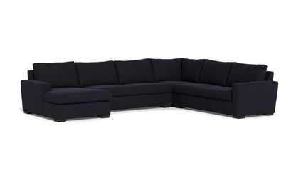 Mesa 156" Corner Sectionals w. Left Chaise - Dream Onyx