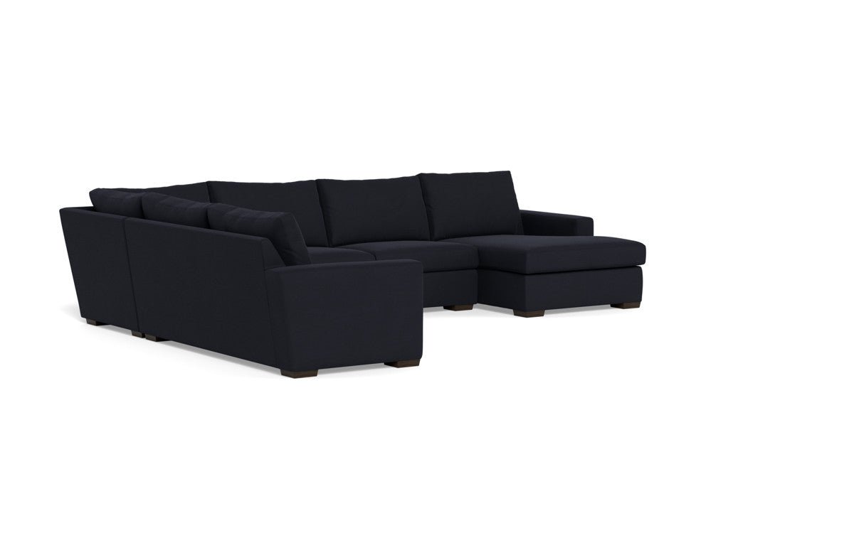 Mesa 156" Corner Sectionals w. Right Chaise - Dream Onyx