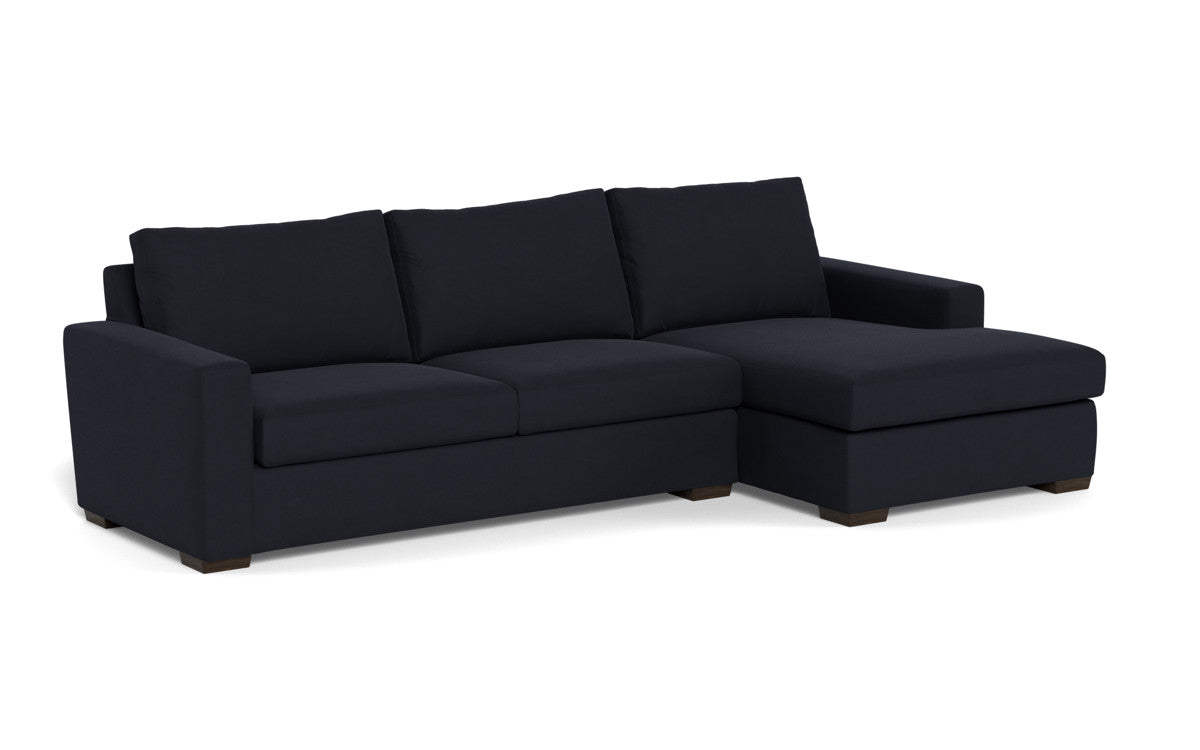 Mesa 123" Right Chaise Sectional - Dream Onyx