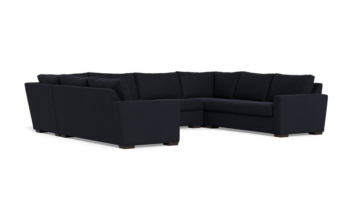 Mesa 154" Condo U Sectional - Dream Onyx