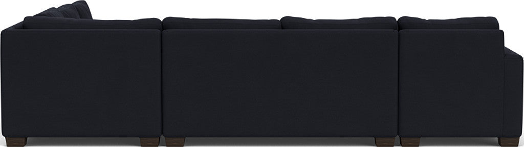 Track 141" Corner Sectionals w. Left Chaise - Dream Onyx