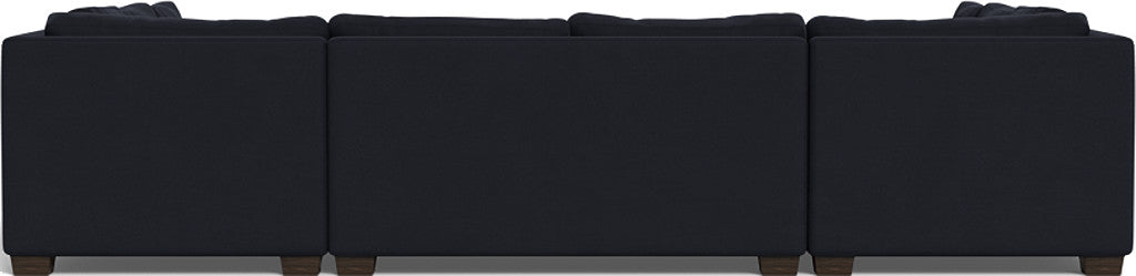 Track 141" Corner Sofa U Sectional - Dream Onyx