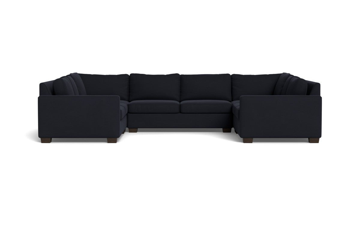 Track 141" Corner Sofa U Sectional - Dream Onyx