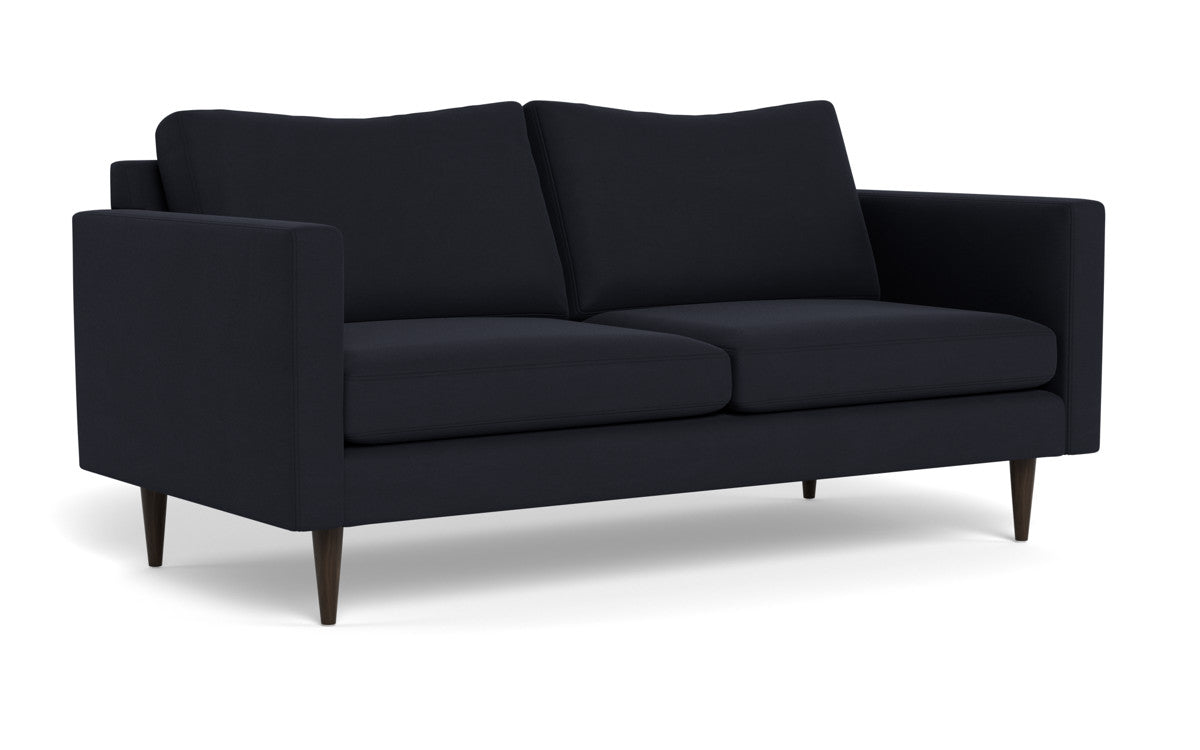 Wallace 74" Untufted Apartment Sofa - Dream Onyx