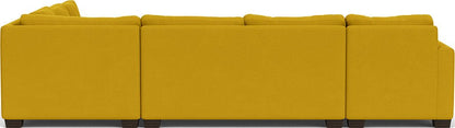 Track 141" Corner Sectionals w. Left Chaise - Sorrento Sunflower
