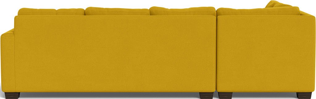 Track 121" Left Chaise Sleeper Sectional - Sorrento Sunflower