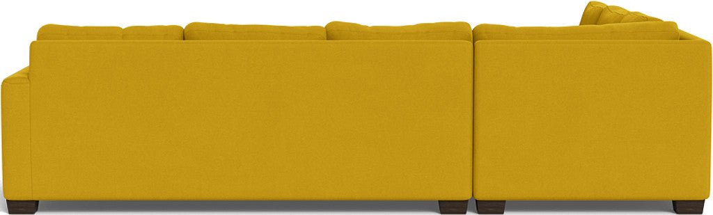 Track 121" Left Corner Sectional - Sorrento Sunflower