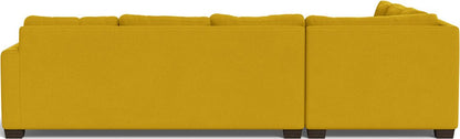 Track 121" Left Corner Sectional - Sorrento Sunflower