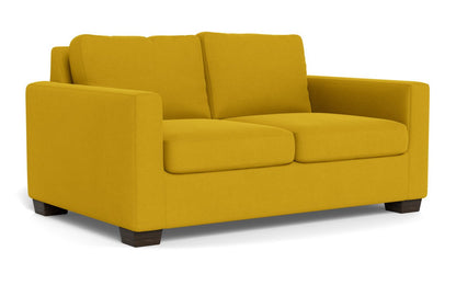Track 62" Twin Sleeper Loveseat - Sorrento Sunflower