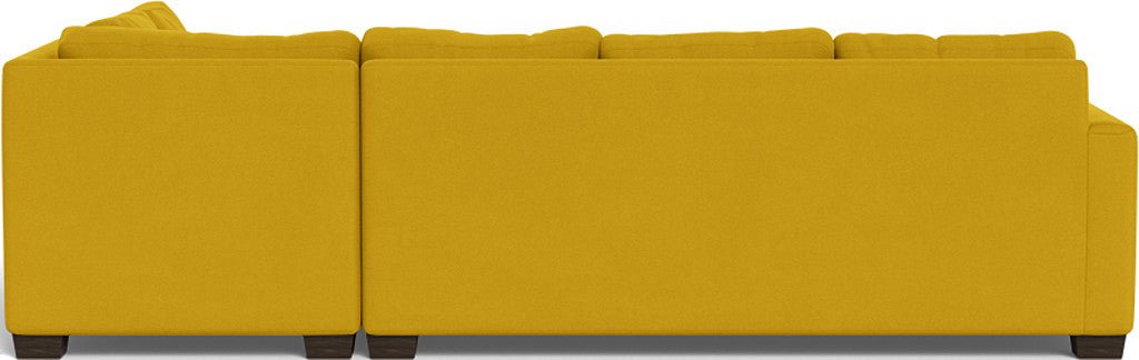 Track 121" Right Chaise Sleeper Sectional - Sorrento Sunflower