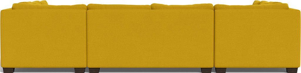 Track 141" Corner Sofa U Sectional - Sorrento Sunflower