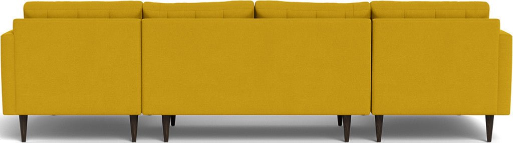 Wallace 126" Double Chaise U Sectional - Sorrento Sunflower