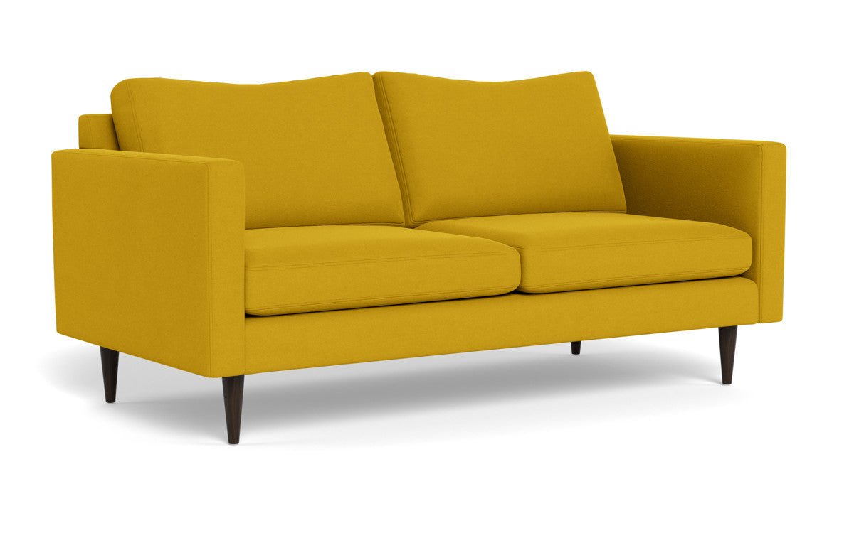 Wallace 74" Untufted Apartment Sofa - Sorrento Sunflower