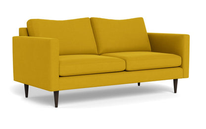 Wallace 74" Untufted Apartment Sofa - Sorrento Sunflower
