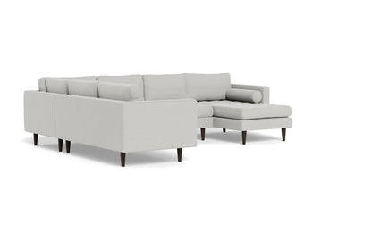 Ladybird 133" Corner Sectionals w. Right Chaise - Dream Dove