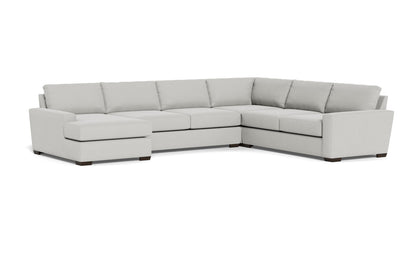 Mas Mesa 162" Deep Corner Sectionals w. Left Chaise - Dream Dove