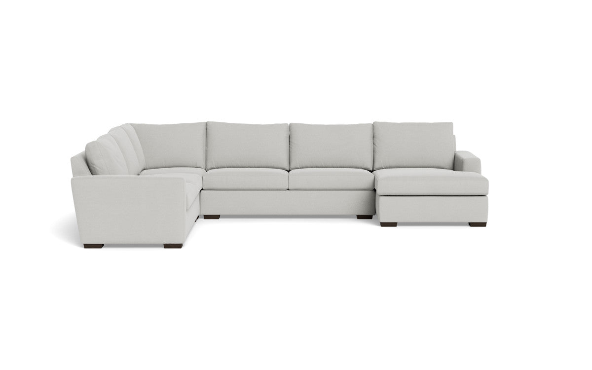 Mesa 156" Corner Sectionals w. Right Chaise - Dream Dove