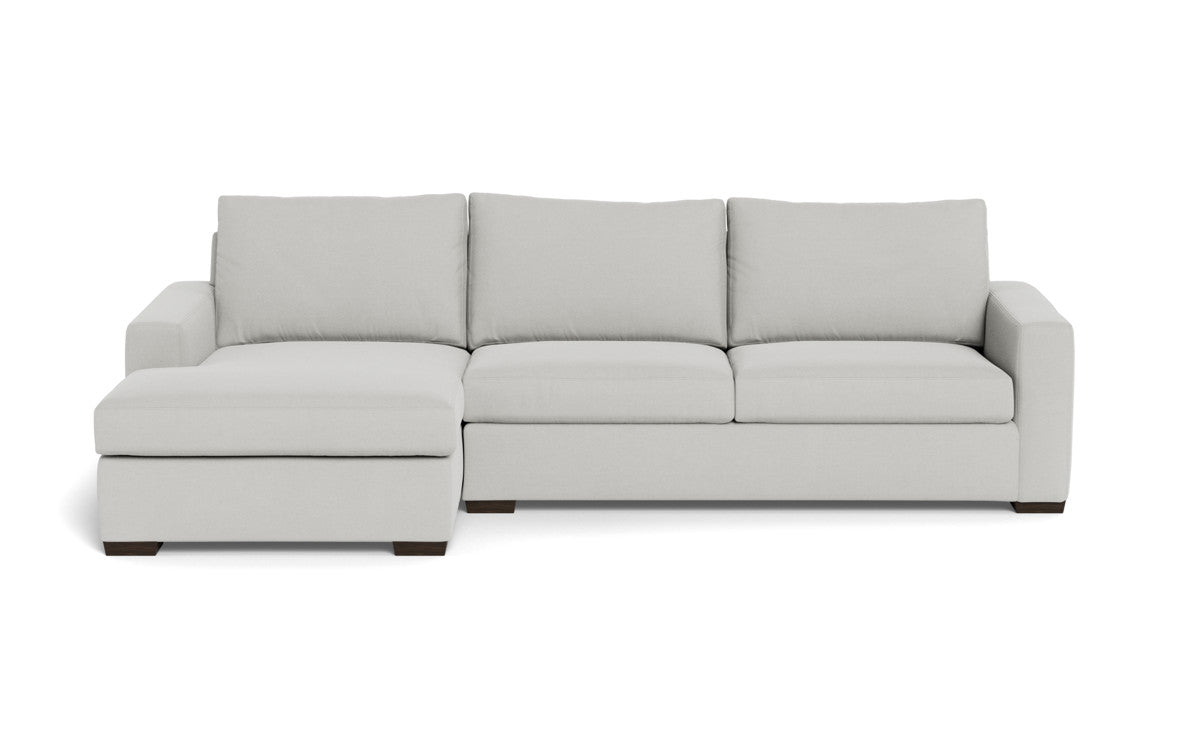 Mesa 123" Left Chaise Sectional - Dream Dove