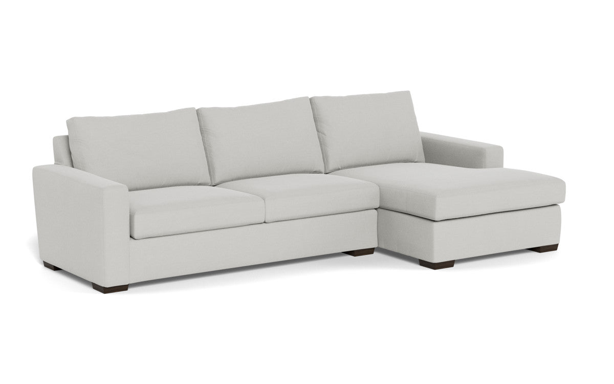 Mesa 123" Right Chaise Sectional - Dream Dove